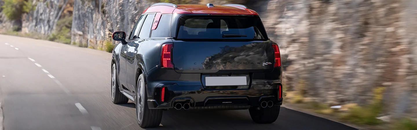 MINI JCW Countryman ALL4 rear view