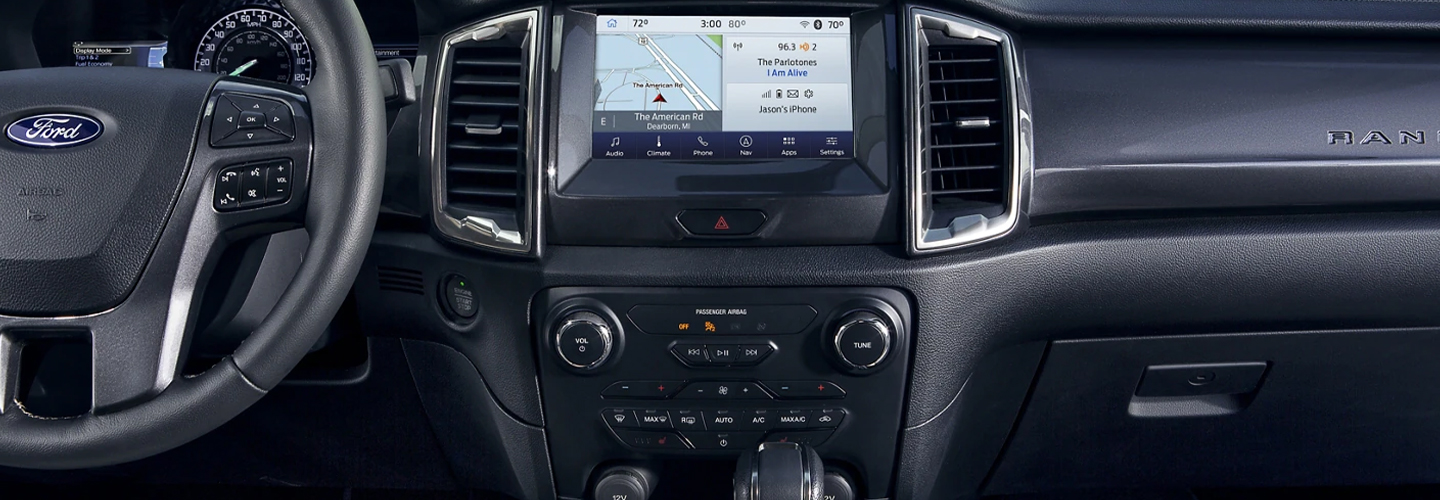 2022 Ford Ranger interior