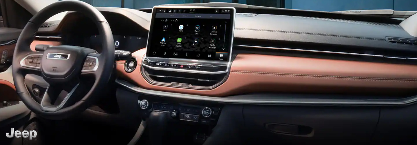 2023 Jeep Compass vs. HR-V interiorimage