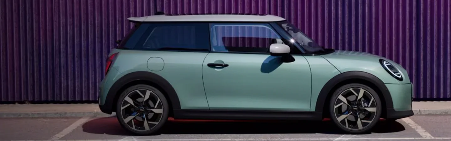 MINI Cooper S side view parked