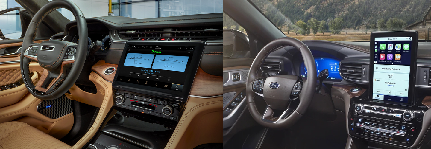2023 Jeep Grand Cherokee Vs Ford Explorer interiorimage