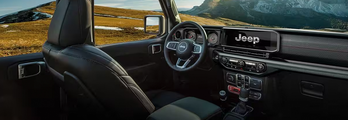 Test Drive a Wrangler interiorimage