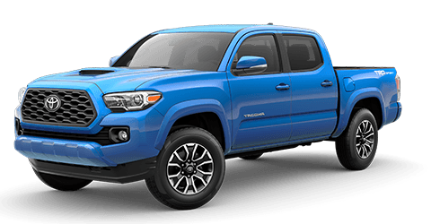 Blue 2020 Toyota Tacoma