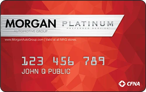 Morgan Platinum Credit Card iamge