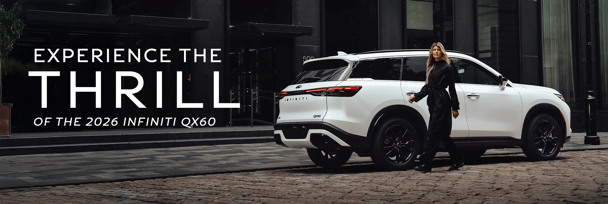 Experience the thrill of the 2026 INFINITI QX60