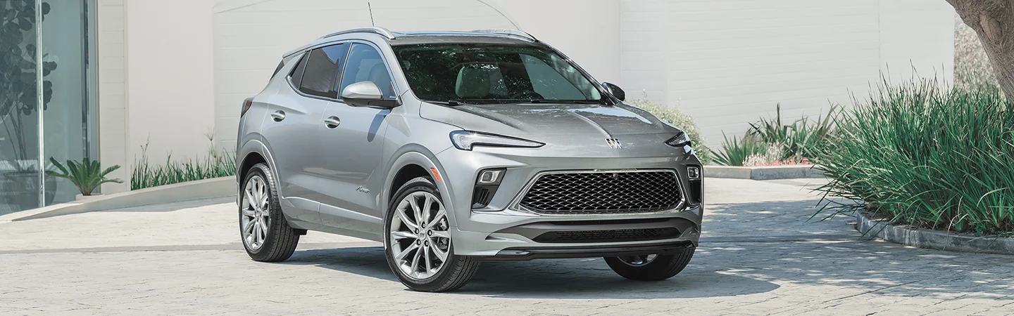 Front view of a parked 2025 Buick Encore GX