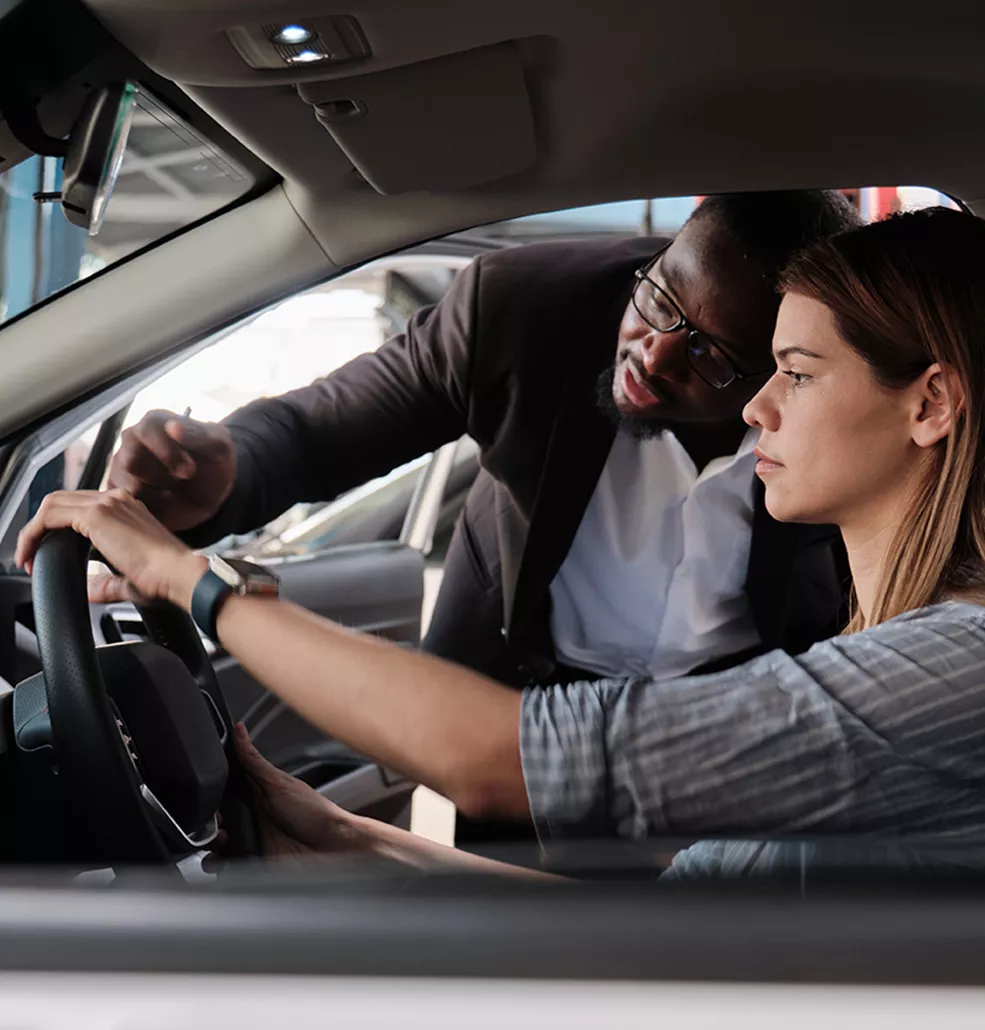 Vehicle interior technology display
