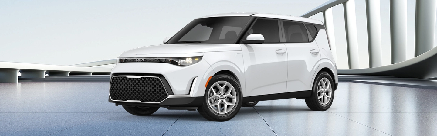 rear of red 2025 Kia Soul