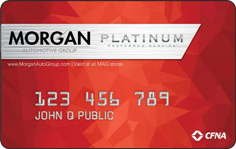 Morgan Platinum Credit Card iamge