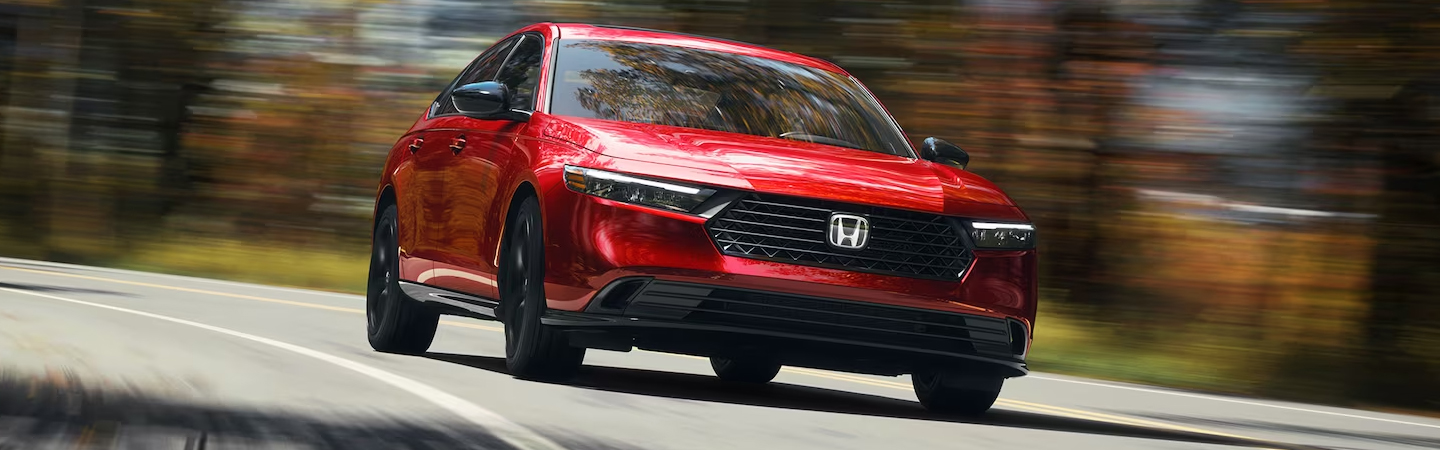 Honda Accord 2024 Trims front side in red