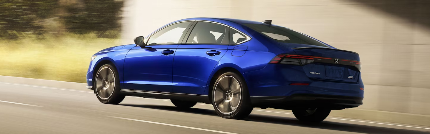 Honda Accord 2024 Trims front side in blue