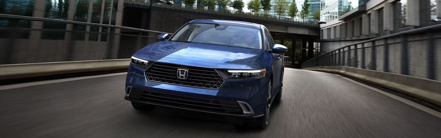 Honda Accord 2024 Trims front side in blue