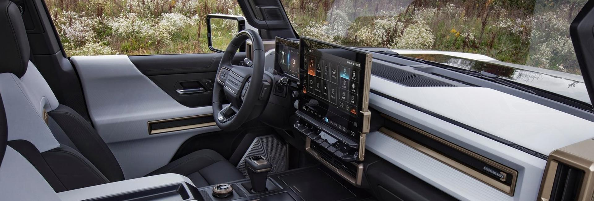GMC EV Lineup Interior Features