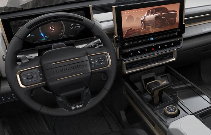 GMC EV Lineup Interior Features