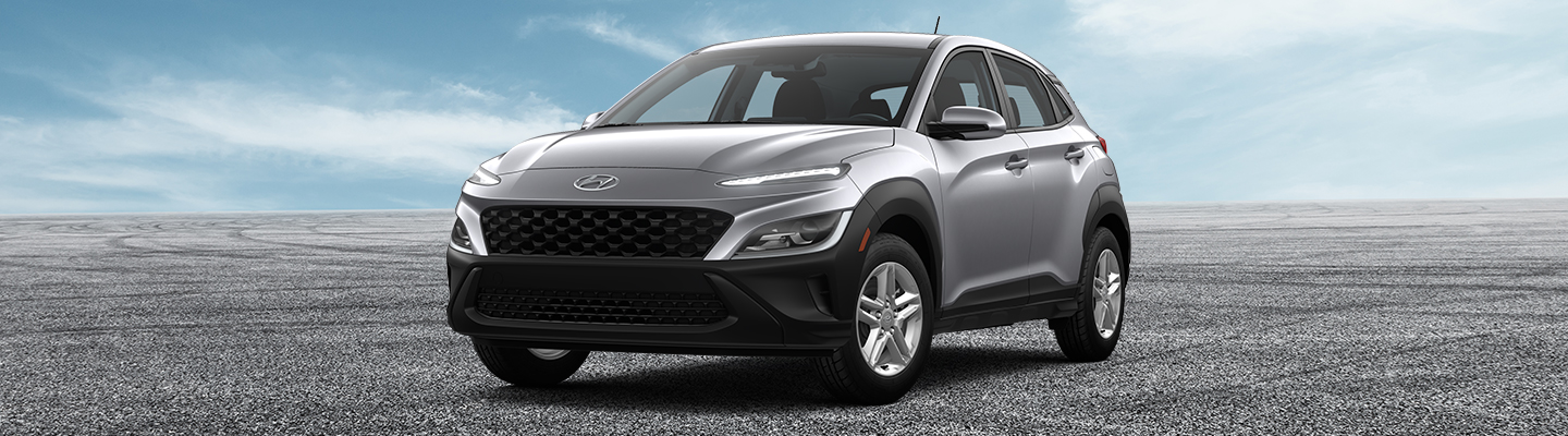 2022 Hyundai Kona parked