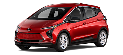 Red 2022 Chevy Bolt EV