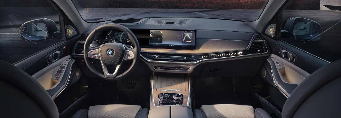 BMW X7 interior
