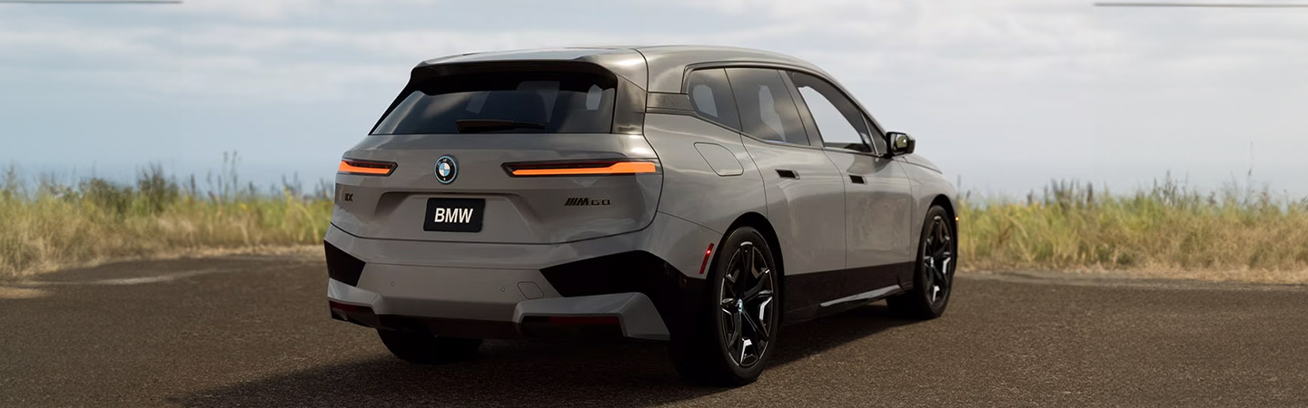 2025 BMW iX rear view of vehicle