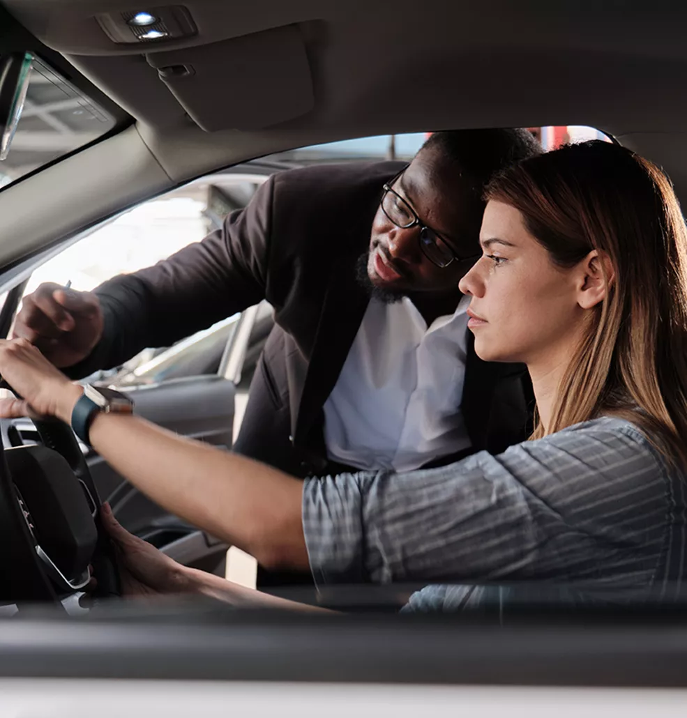 Vehicle interior technology display