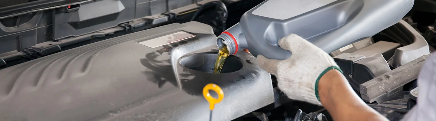 BMW oil change