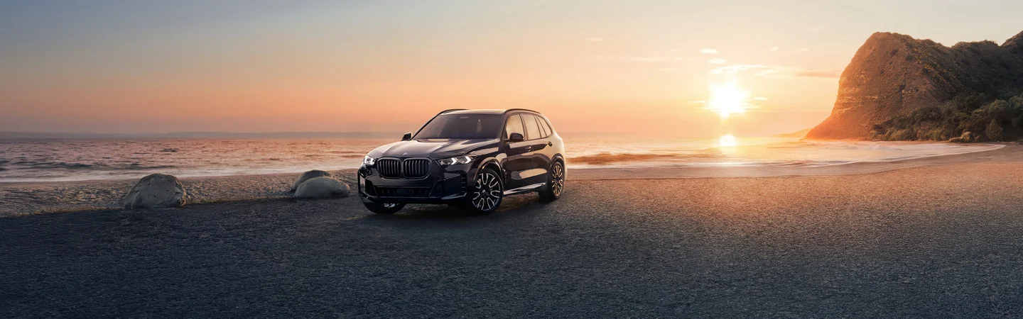 2026 BMW X5 M Competition at the beach