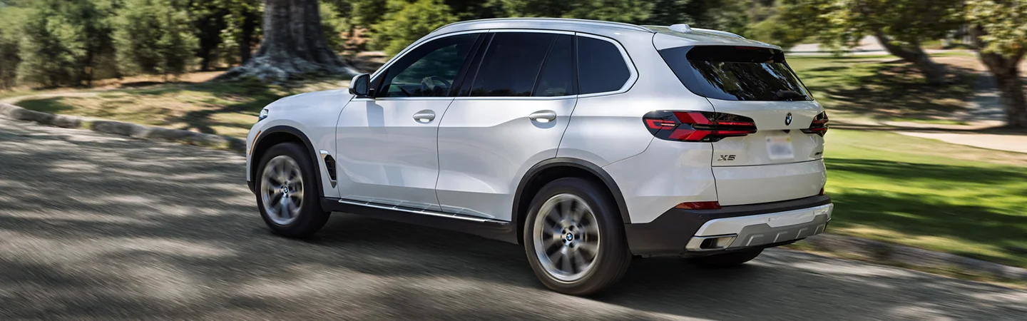 rear view of a 2026 BMW X5 M Competition