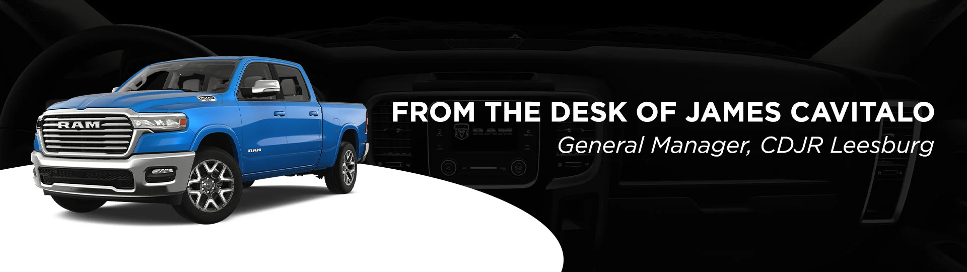 From the desk of General Manager James Cavitalo
