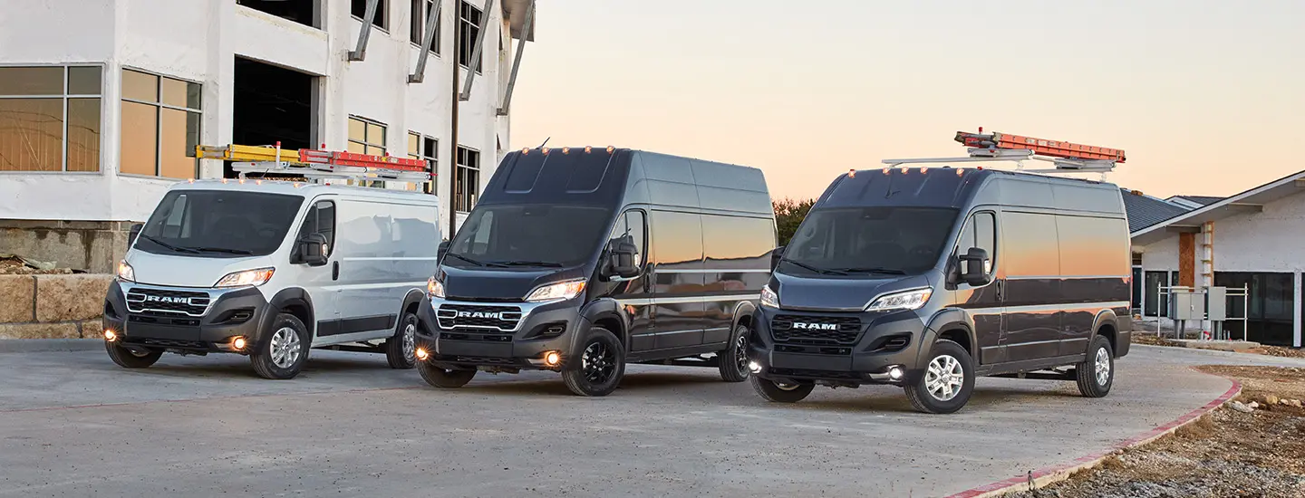 2024 RAM Promaster out on delivery
