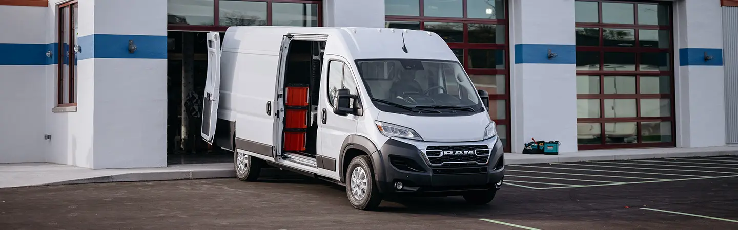 2024 RAM Promaster work van on site
