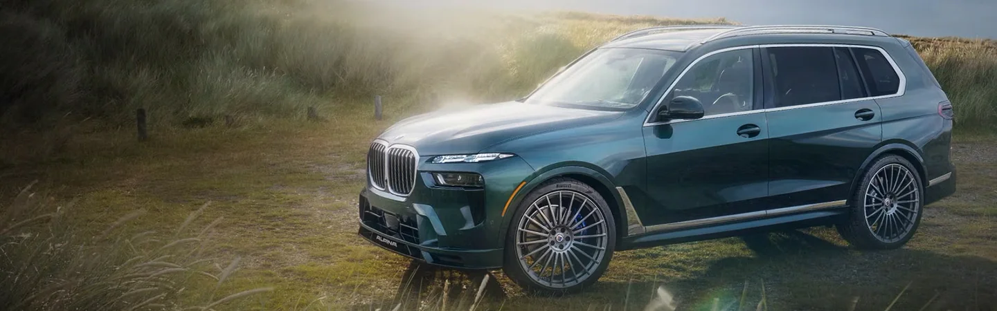 BMW X7 in field