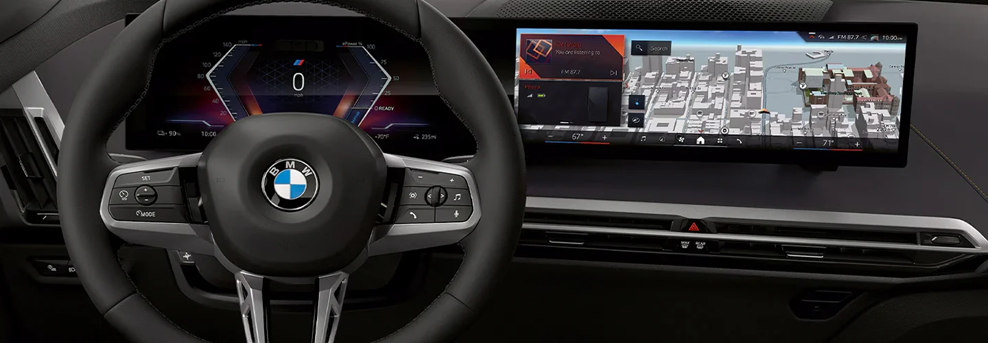 BMW iX xDrive50 SUV inside