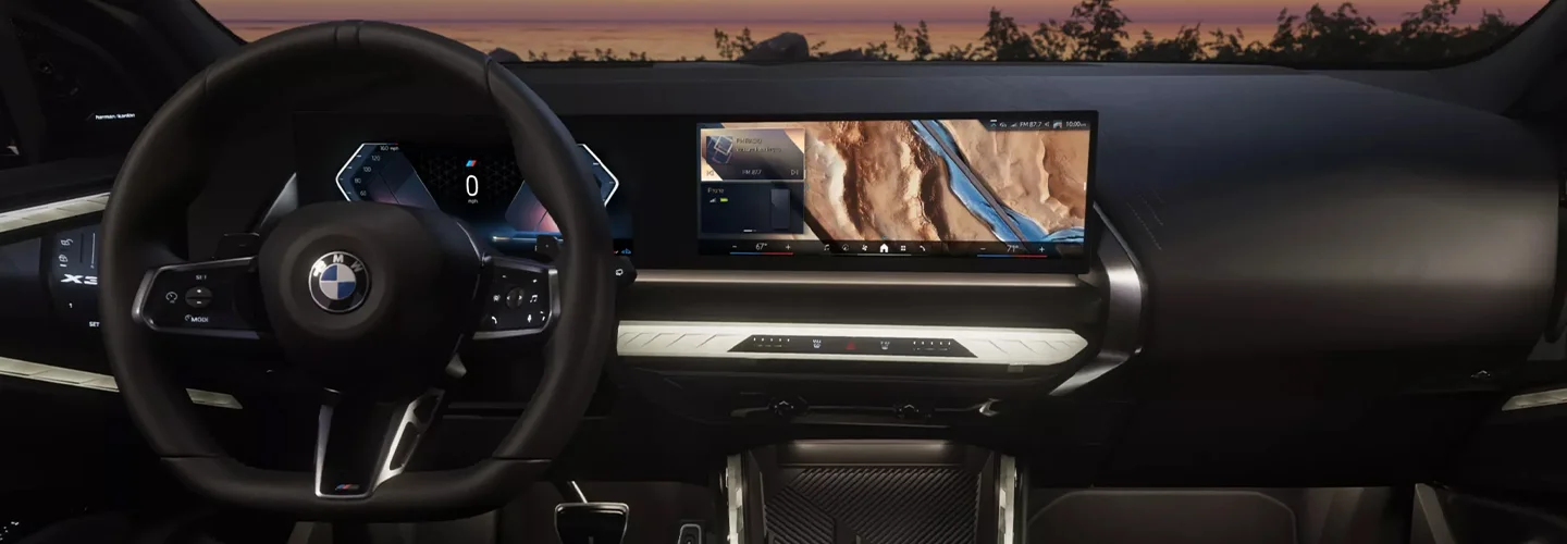 BMW X3 xDrive30 inside
