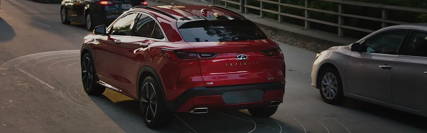 INFINITI QX55 rear view