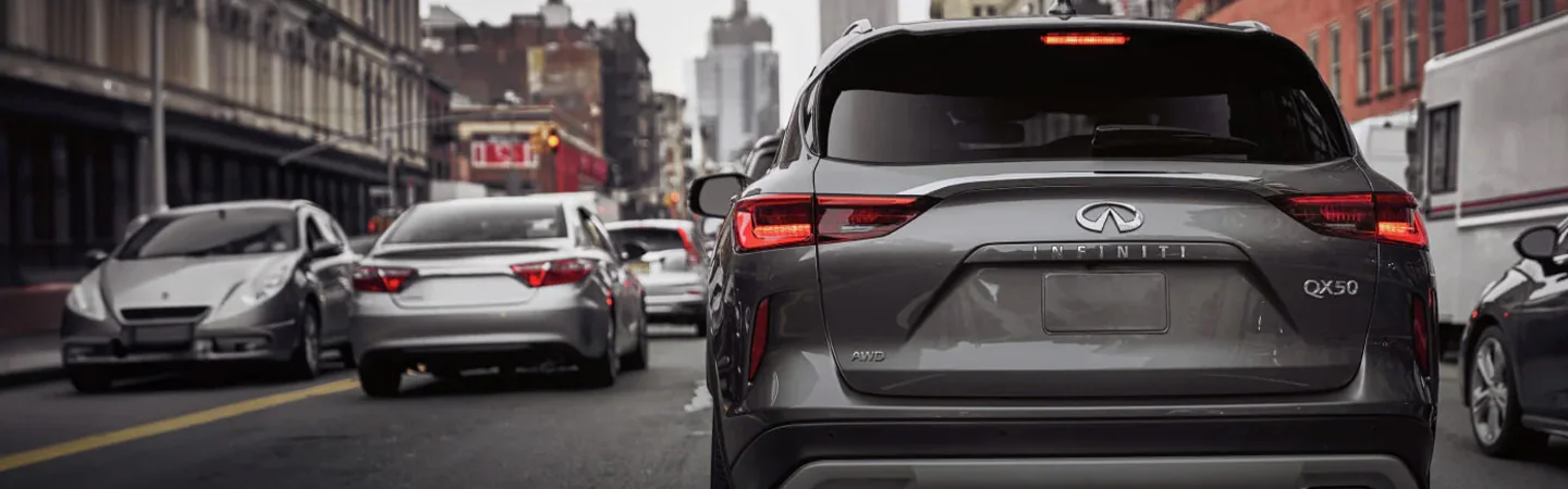 INFINITI QX50 rear view