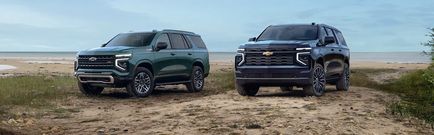 blue 2025 Chevrolet Suburban