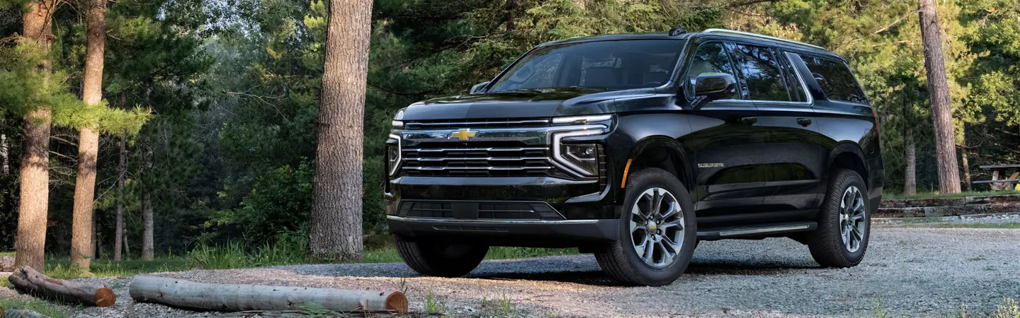 passenger side view of a 2025 Chevrolet Suburban