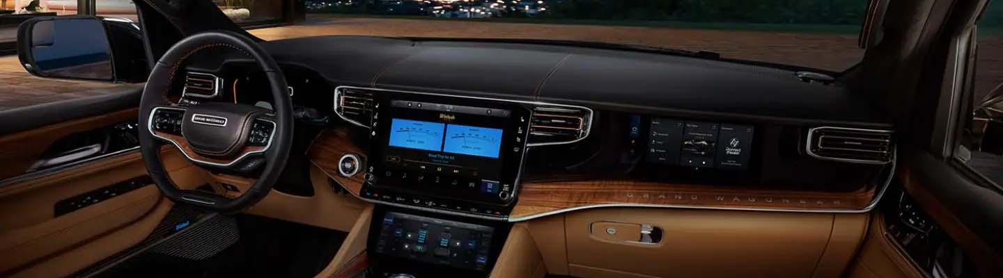 Dashboard of 2022 Grand Wagoneer