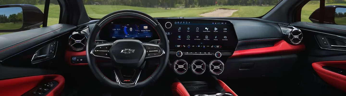 Electric Chevrolet interior view