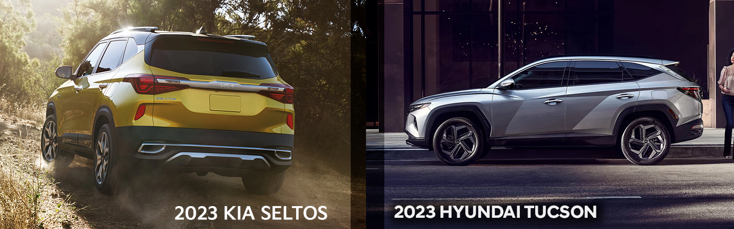 2023 Kia Seltos vs. Hyundai Tucson Comparison