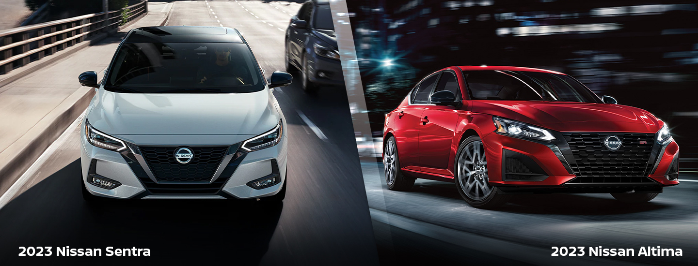 Nissan Sentra vs Altima Comparison Lupient Nissan of Brooklyn Park