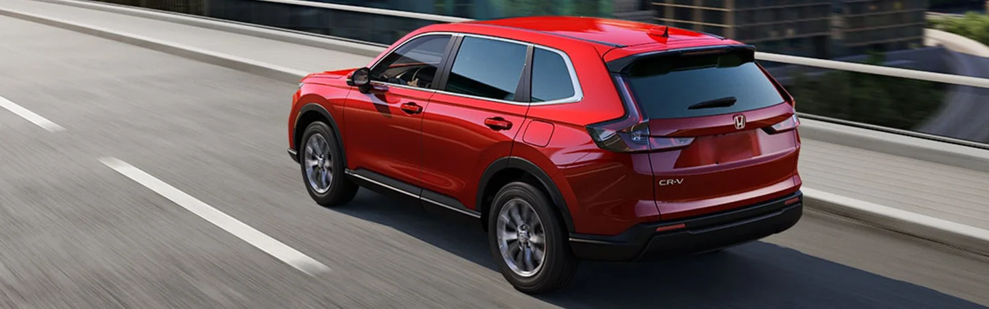 2026 Honda CR-V Specs red front view