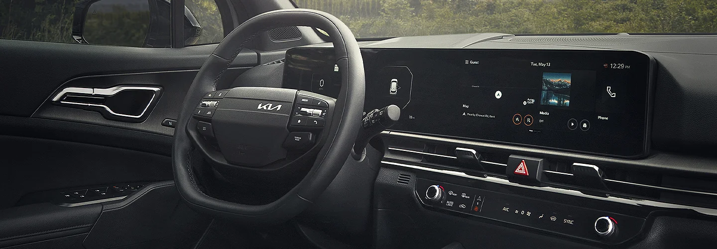 Interior view of the 2026 Kia Sportage SUV