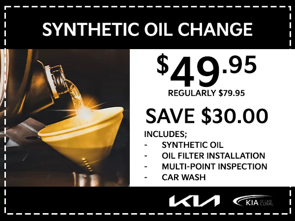 Synthetic Oil Change
