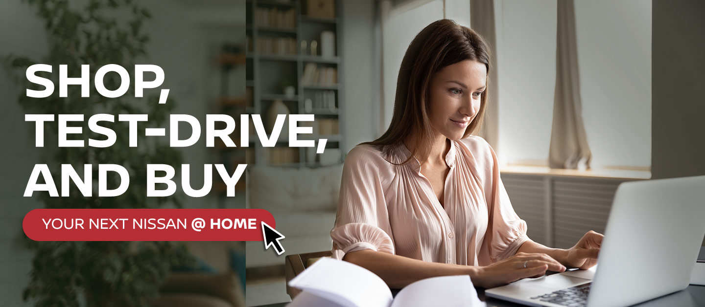 woman shopping online at home