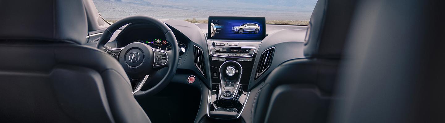dashboard of 2022 Acura RDX