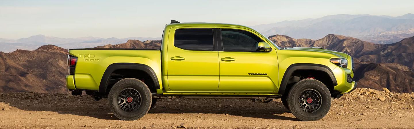 chartreuse Toyota Tacoma