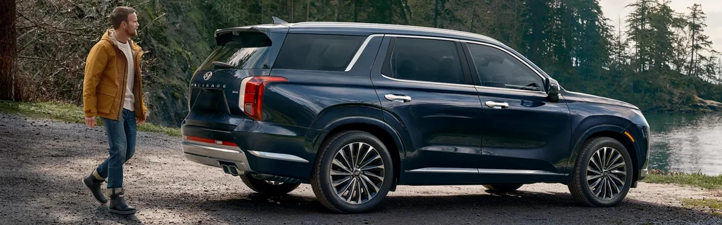 blue 2025 Hyundai Palisade