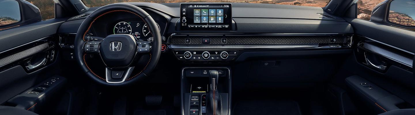 Dashboard of a 2023 Honda CR-V 