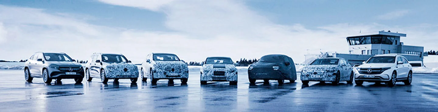 Mercedes-Benz All-Electric Model lineup