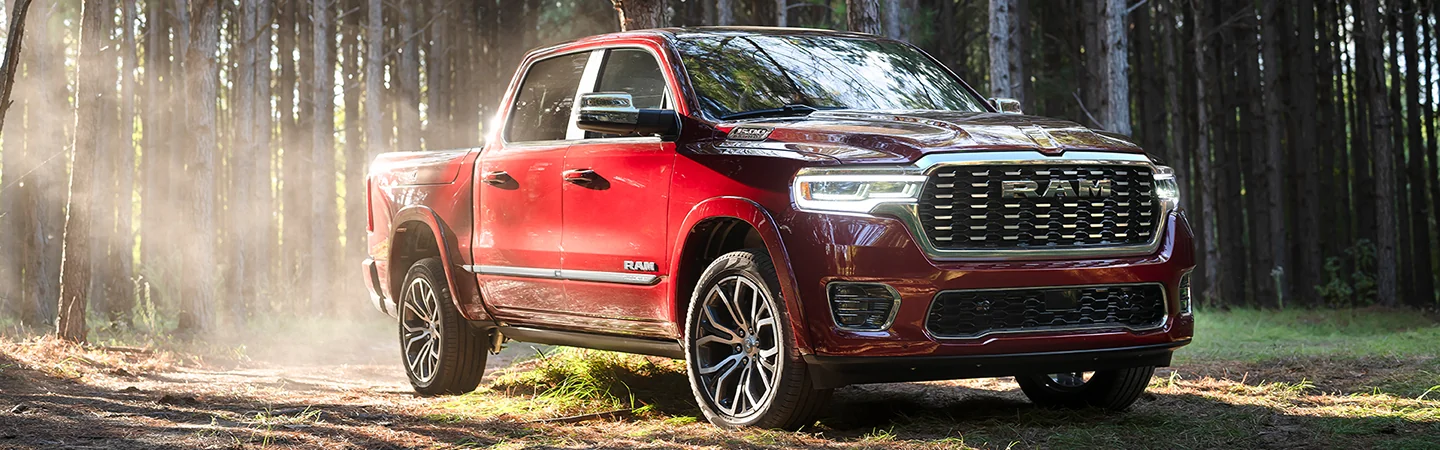 red 2025 RAM 1500